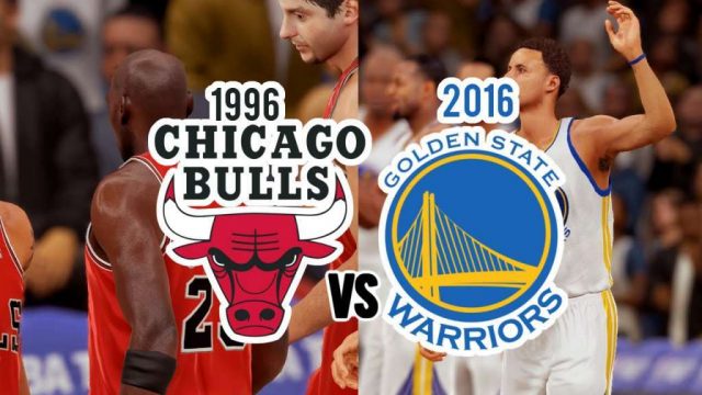 '95-'96 Chicago Bulls vs '15-'16 Golden State Warriors