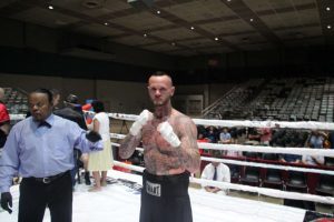 Middleweight Brandon Alexander of Zanesville, OH Photograph by Charles Bielefeld