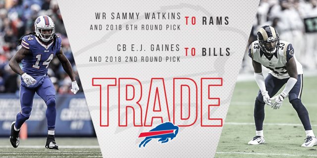 Bills Trade Sammy Watkins