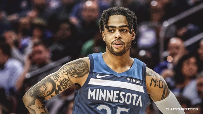 russell timberwolves jersey