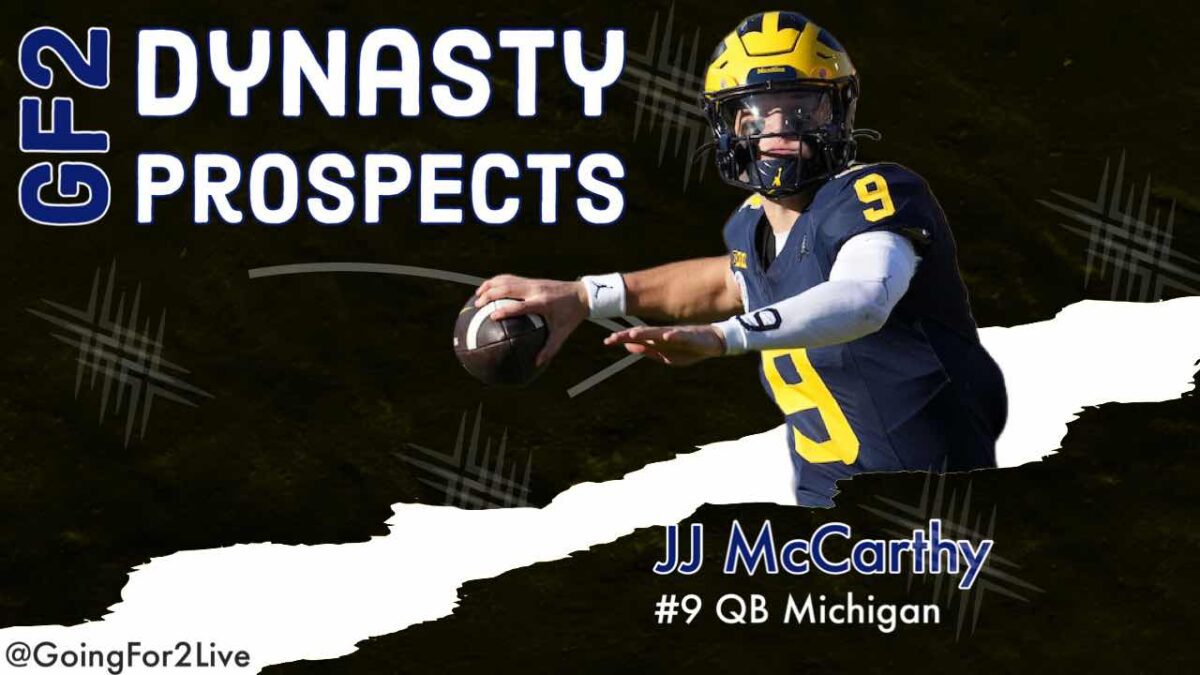 The Most Polarizing QB Prospect In 2024 JJ McCarthy